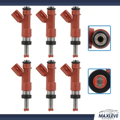Fuel Injectors for 2012-2006 Toyota RAV4 for 2010 2009- 2007 Toyota Sienna 3.5L Foto 1 de 4