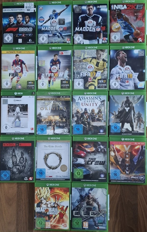 Xbox One Spiele - Bild 1 von 1