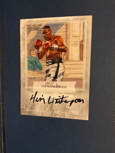 2009 Sports Kings Mecca Tim Witherspoon Autographed Card - Picture 1 of 2