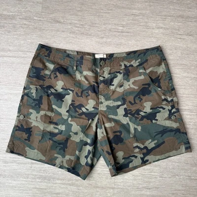 Sanctuary Anthropologie Women's Shorts Camo Army Style Size 34 Green Pockets - Image 1 of 4