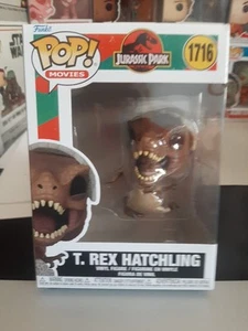 Jurassic Park T. Rex Hatchling Funko Pop! Figura Vinilo #1716 - Imagen 1 de 5