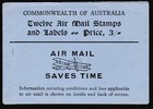 1930 AIRMAIL BOOKLETMSB24 $1700 "EXTREMELY RARE" INCOMPLETE EXPLODED VERY CHEAP!