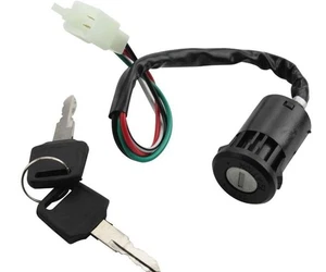 ATV Schlüssel Zündschloss 4 Draht 50 70 90 110 125 150 200 250 CC TaoTao SUNL Stecker - Bild 1 von 1