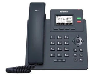 Yealink SIP-T31P IP Phone Corded Corded Wall Mountable Classic Gray 1301043 - Picture 1 of 5