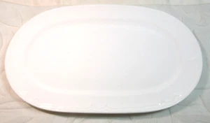 Lenox WHITE SANDS *1 Oval Serving Platter*  11 3/8"  Fine Bone China EXC - Picture 1 of 5