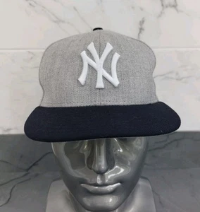 New Era Youth New York Yankees Baseball Cap Adjustable / One Size / Grey & Black - Picture 1 of 9