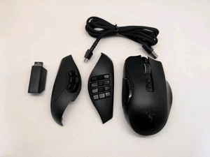 Razer Naga Pro (RZ01-03420100-R3U1) Wireless MMO Gaming Mouse Tested Works Z5#16 - Picture 1 of 9