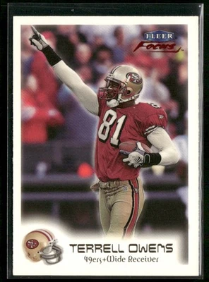 1999 Fleer Focus #69 Terrell Owens - Image 1 of 2