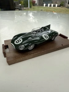 1:43 BRUMM - Jaguar D type 1951 Vintage Diecast Model le man Race Car 6.Boxed - Picture 1 of 15