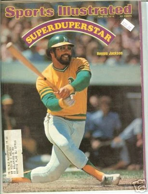 Sports Illustrated 17 de junio de 1974 Reggie Jackson Foto 1 de 1