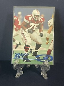 Orlando Pace 1997 Press Pass Blue Torquers #1 Rookie RC