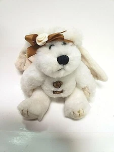 ORSETTI PER RAGAZZI 6" ANGELO BIANCO ORSO CASSIE BUONANOTTE ORNAMENTO NATALE - Foto 1 di 3