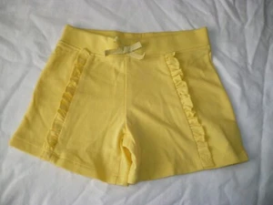 Garanimals 365 Kids Girls Pull On Front Ruffle Shorts Size 7 Yellow NEW - Picture 1 of 2
