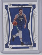 LUKA DONCIC 2022-23 PANINI NATIONAL TREASURES #80 MAVERICKS 11/99