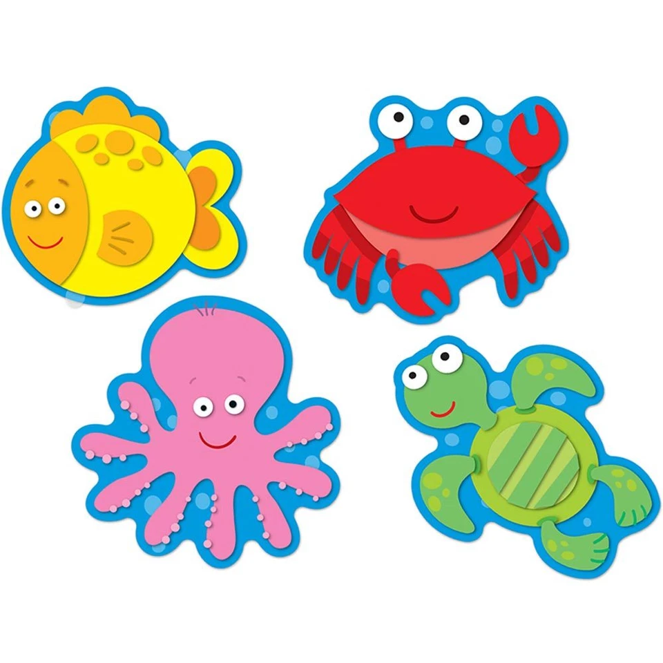 Sea Life Cut-Outs, Pack of 36 Carson Dellosa CD-120075 - Image 1 of 1