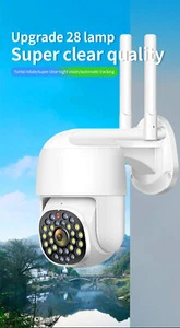 1080P Wireless WIFI IP Camera CCTV HD PTZ Smart Home Security IR Cam Outdoor DA - Bild 1 von 12