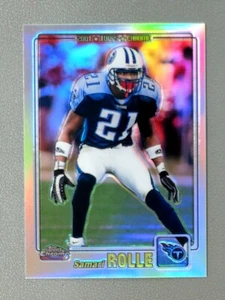 2001 Topps Chrome #180 Samari Rolle Refractors Tennessee Titans #/999 - Imagen 1 de 2
