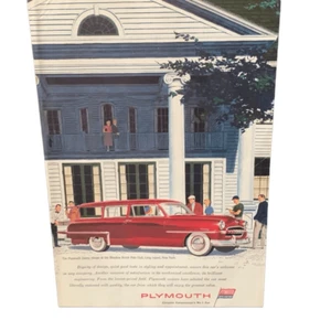 Vintage 1953 Plymouth Savoy Station Wagon Werbung Werbung - Bild 1 von 4