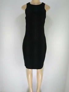 NWOT KAREN KANE Snake Skin Dress, Black, Size Small - Picture 1 of 11