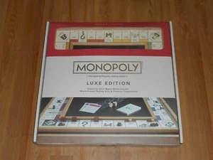 Brettspiel - MONOPOLY - LUXE EDITION - (Ahornholz Edition) - NEU - VERSIEGELT - Bild 1 von 1