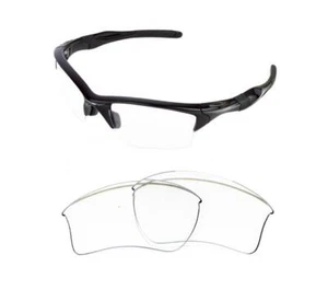 NEW REPLACEMENT CLEAR XL LENS FOR OAKLEY HALF JACKET 2.0 SUNGLASSES - Picture 1 of 5