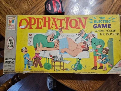1965 Operation Game by Milton Bradley Complete and WorkingGood Condition - Image 1 of 4