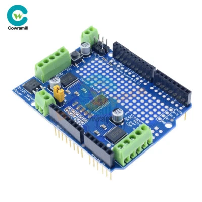 Motor/Stepper/Servo/Robot Shield for Arduino I2C v2 Kit w/ PWM Driver Newest - Image 1 of 4