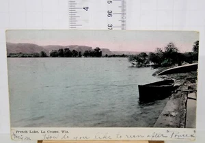 La Crosse Wisconsin French Lake Postcard Posted 1907 - Picture 1 of 3