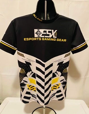 ESX360 Esports Gaming Gear Pro Gamer Jersey Estilo Camiseta Niños Talla 10-12 Foto 1 de 4