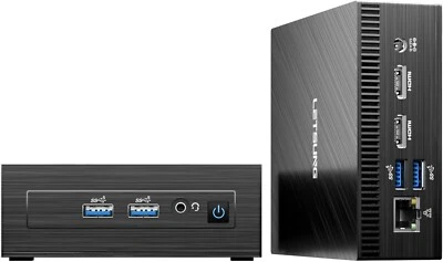 LETSUNG GoLite 11 Mini PC, N4020C, 6GB RAM 128GB SSD, Win 11, Dual WiFi, HDMI - Image 1 of 4
