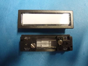 Klingeltaster, Kombitaster Renz, Lira 85116,NT1304, 650, schwarz. 65x22 mm - Bild 1 von 1