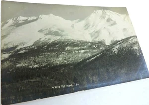 Mount Shasta California RPPC Vintage Postcard Unposted Unused Artura Mountain - Picture 1 of 8