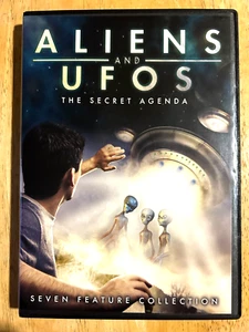 Aliens & UFOs : The Secret Agenda (DVD 2013 2 Discs 7 Features Documentary) (VG) - Picture 1 of 3