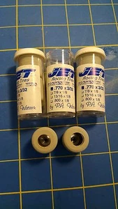 Jet J1 3 pares .770 alto 3/32 eje caucho de color gris de Mid America - Imagen 1 de 3