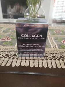 🆕️My Beauty Spot Collagen Active Day + Night Hydrating Facial Anti-Aging Cream - Picture 1 of 4