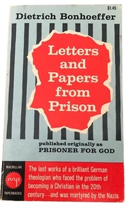 Letters and Papers from Prison by Dietrich Bon hoeffer 1953 MacMillan Company PB - Picture 1 of 16