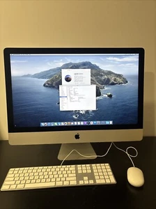  Apple iMac 27" 5K Retina 2017 4.2GHz i7 16GB 512GB SSD AMD Pro 580 8GB Grade A - Picture 1 of 13