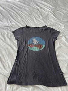 Women's Woodstock Tee Blue Size Small 381 - Picture 1 of 5