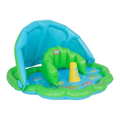 Tapete inflável para sombra solar Little Tikes Splash & Play bebê criança 33x26x22 polegadas - Imagem 1 de 4