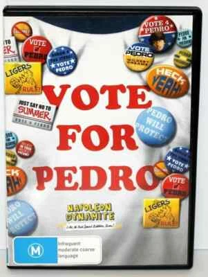 Vote For Pedro - Napoleon Dynamite DVD 2 Disc Special Edition - R 4 Free Postage - image 1 of 4