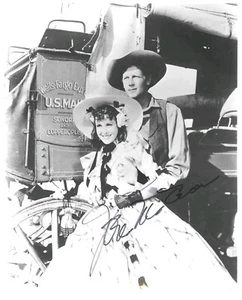 Joel McCrea Firmado 8x10 B&W con Pieza del Pasado Certificado de Autenticidad - Imagen 1 de 5