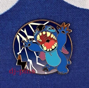 2024 Disney Parks Stitch Profile Spotlight Lightning Crash Pin    U1 - Picture 1 of 2