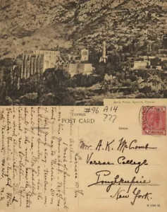 Postal de Chipre, Kyrenia, Bella Païse, vista parcial (1926) - Imagen 1 de 3