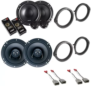 Cerwin Vega 6.5" Component & Coaxial Speakers Fit Honda Accord 2008-2022 - Picture 1 of 10