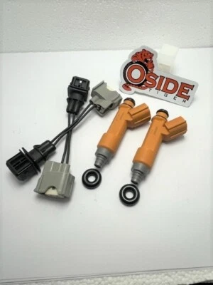 Mazda RX7 GSL-SE 13B 1984-1985 moderno Denso inyectores de combustible de repuesto directo Foto 1 de 2