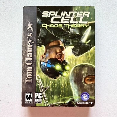 Tom Clancy's Splinter Cell - Chaos Theory  (PC, 2005) CIB - Image 1 of 4