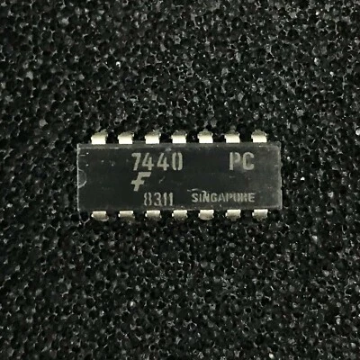 (PKG из 5) 7440PC двойной 4-входной буфер NAND, PDIP-14, Fairchild - Изображение 1 из 3