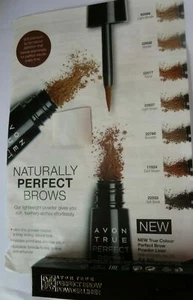 Avon True Colour Perfect Brow Powder Futter ~ verschiedene Farbtöne ~ Brandneu. - Bild 1 von 3