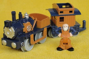 FISHER PRICE GEOTRAX *ALTE DAMPFLOK MIT WAGON * - Bild 1 von 10
