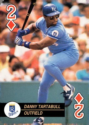 1992 U.S. Playing Card Co. Baseball Aces Playing Cards #2 Danny Tartabull - Image 1 of 2